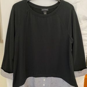 Black and White I.N Studio blouse